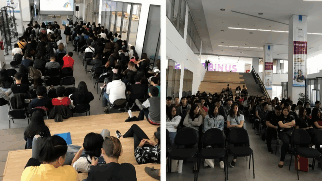 Sharing Knowledge Entrepreneurial Leadership BINUS @BANDUNG