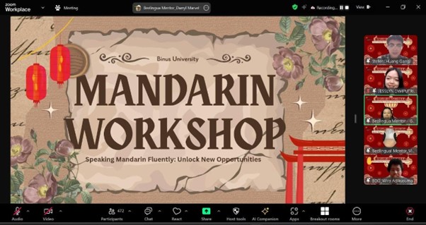 Mandarin Workshop