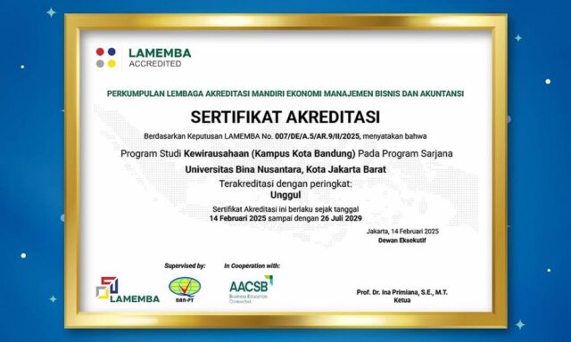 Akreditasi BINUS