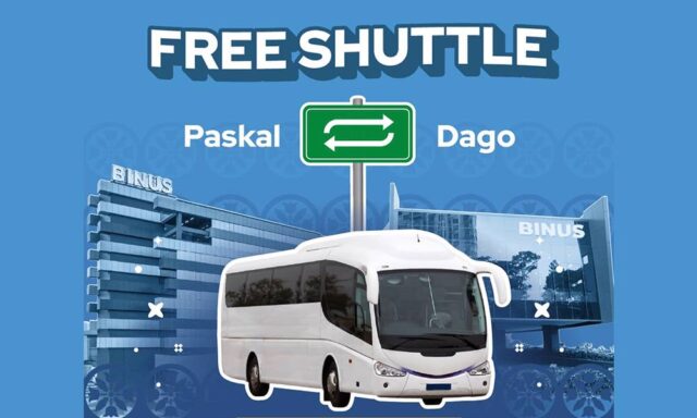 Layanan Gratis dan Efisien Shuttle Car BINUS @Bandung - Pascal Campus ke BINUS @Bandung - Dago Campus