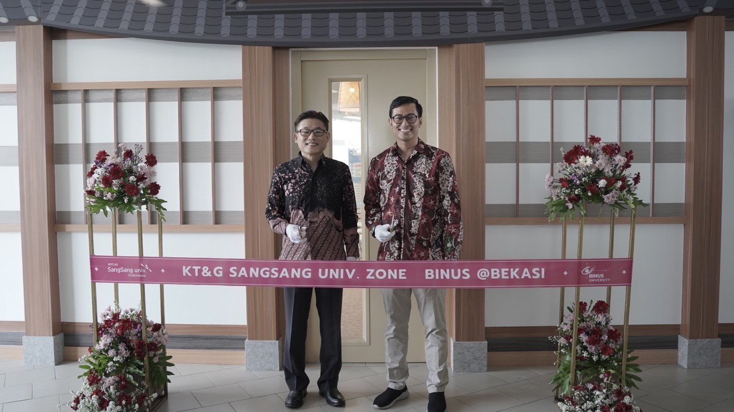 Sangsang Univ. Indonesia Diresmikan, Menjadi Wadah Belajar Budaya dan Bahasa Korea di Binus @Bekasi