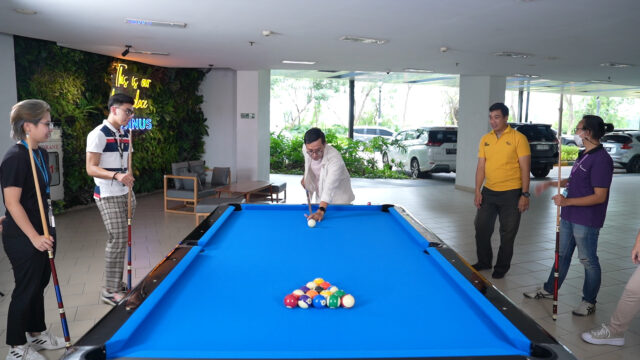 Billiard Grand Launching New Spot Asyik BINUS@Bekasi