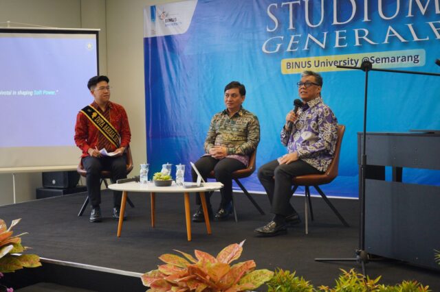 BINUS University @Semarang Dorong Generasi Muda Berani Tampil di Panggung Ekonomi Kreatif Digital