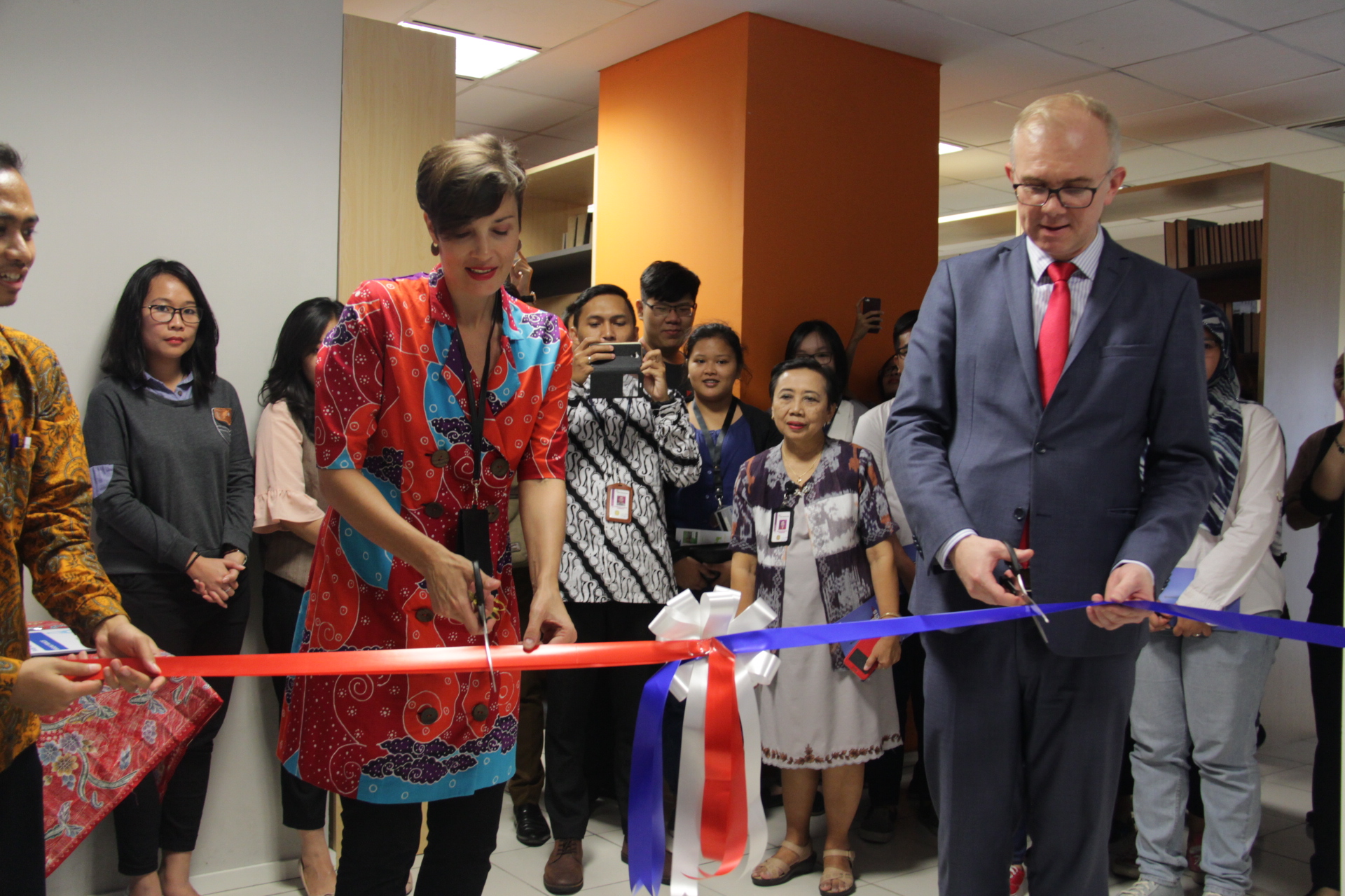 BINUS UNIVERSITY Meresmikan Warung Perancis