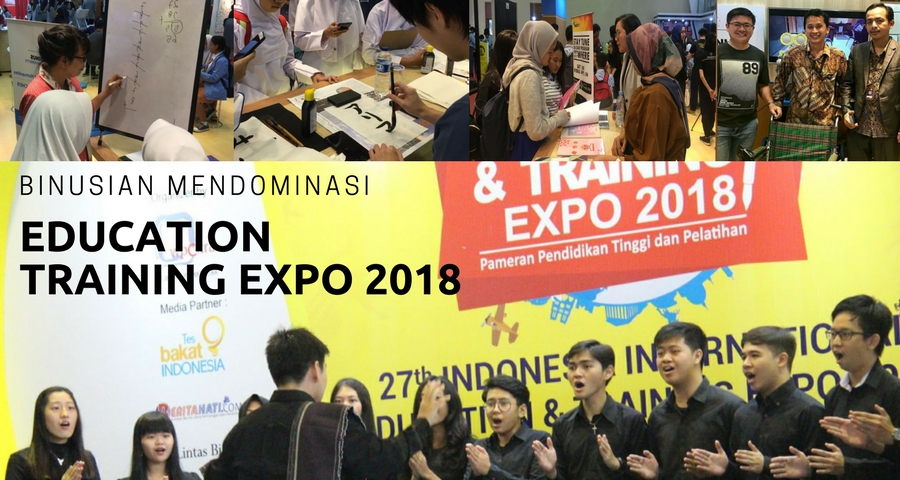 BINUSIAN MENDOMINASI Education & Training Expo 2018