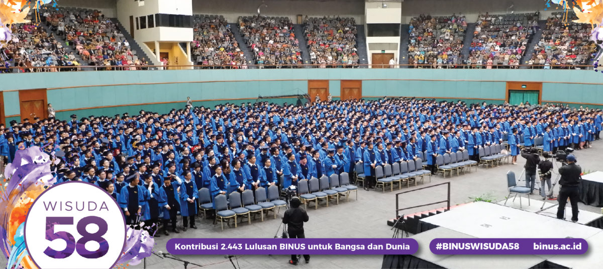 BINUS WISUDA 58 “Empowering Self To Be A Global Citizen”