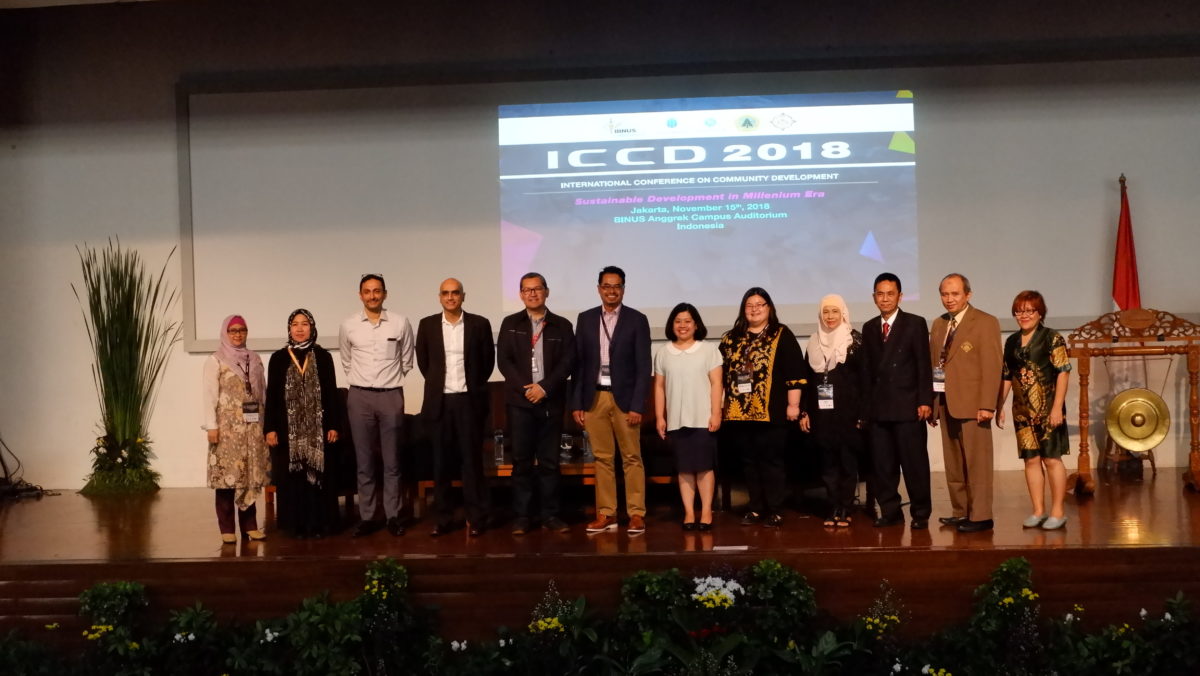 BINUS UNIVERSITY Gelar International Conference on Community Development (ICCD) 2018