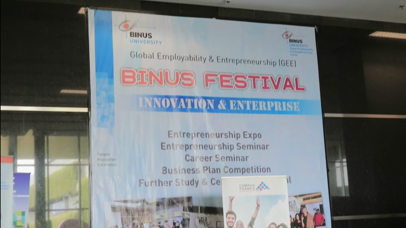 BINUS FESTIVAL 2019 ajang pameran tahunan yang melahirkan Entrepreneur berintegritas