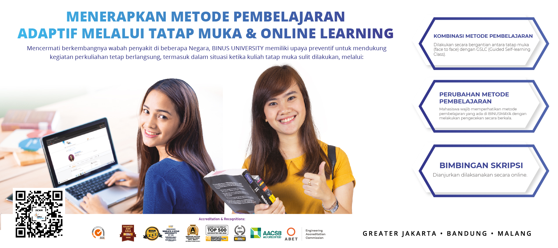 MENERAPKAN METODE PEMBELAJARAN ADAPTIF MELALUI TATAP MUKA & ONLINE LEARNING