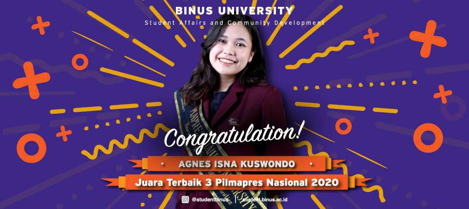 Cerita Agnes Isna Kuswondo Ukir Sejarah Baru: Raih Prestasi Pilmapres 2020