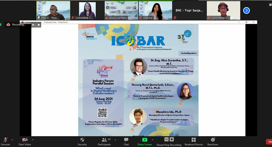 ICOBAR 2021:  Kontribusi Nyata untuk Indonesia melalui Riset dan Teknologi