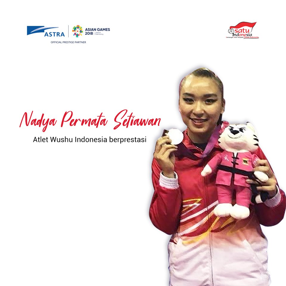 Nadya Setiawan Bawa BINUS UNIVERSITY dan Wushu di Kancah Dunia