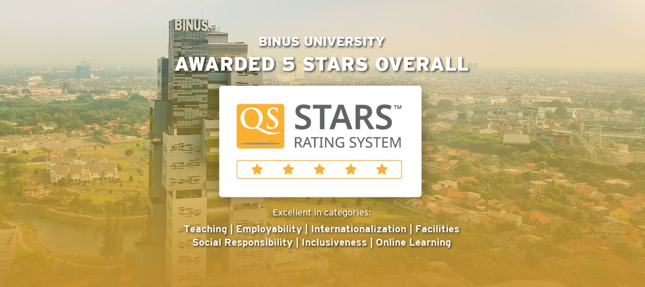 Tunjukkan Komitmen bagi Pendidikan Indonesia, BINUS UNIVERSITY Raih QS 5 Stars Rating