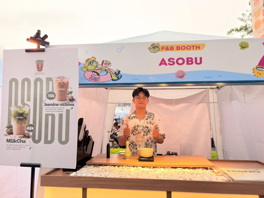 Tak Sekadar Belajar Bisnis, Mahasiswa BINUS @Alam Sutera Hadirkan Asobu di Local Brand Festival 