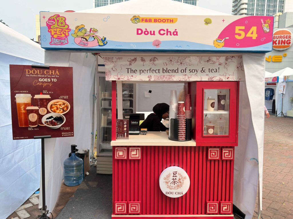 Berawal dari Kegemaran Minum Teh, Mahasiswa BINUS @Alam Sutera Kembangkan Bisnis Soy Milk Tea Dôu Chā 