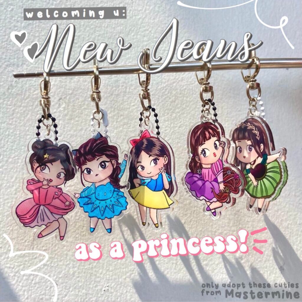 NewJeans Keychain: Princess Series