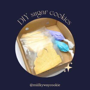 DIY sugar cookies