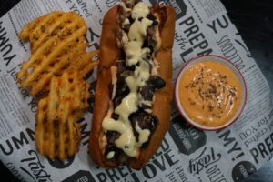 Subtle\'s Mushroom Cheesesteak