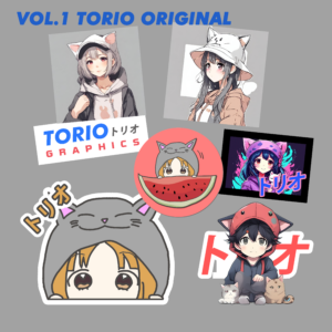 Vol.1 Torio Original Stickers