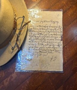 Antique Netherland east indie Document in Javanese text