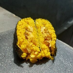 Onigiri with Nasi Kuning