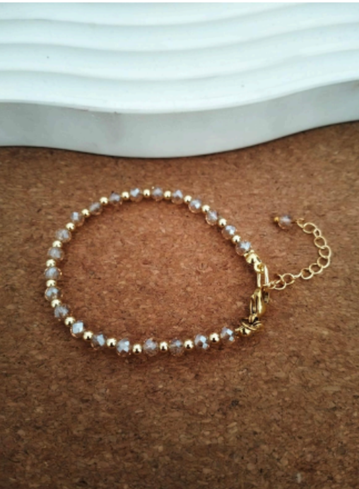 Crystal Beaded Bracelet
