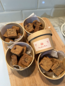 Bite-Sized Square Cookies