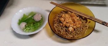 Bakmie ayam Rica-Rica