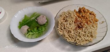 Bakmie ayam polos