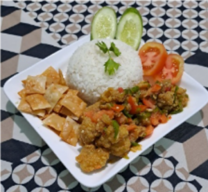 Nasi Ayam Sambal Cikur