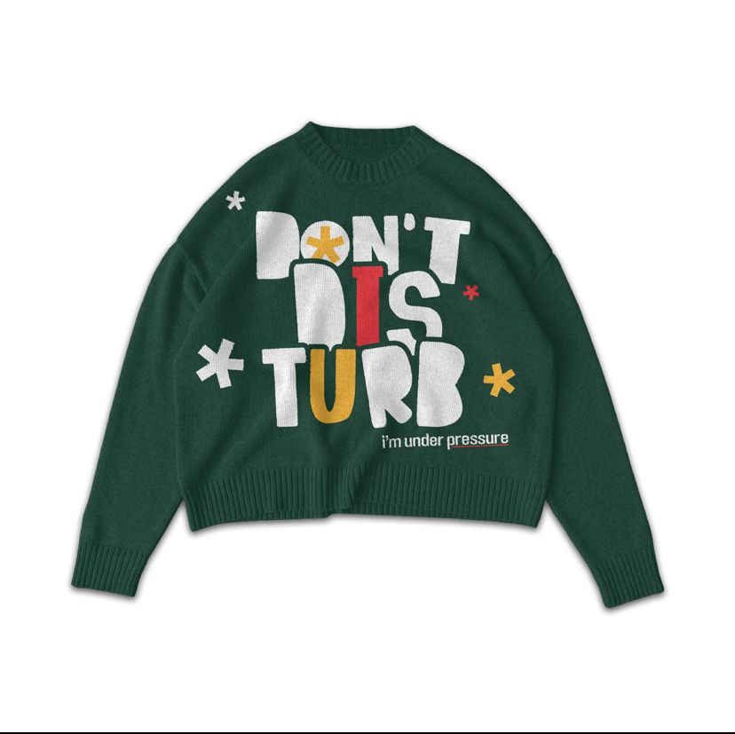 Under pressure knit sweater