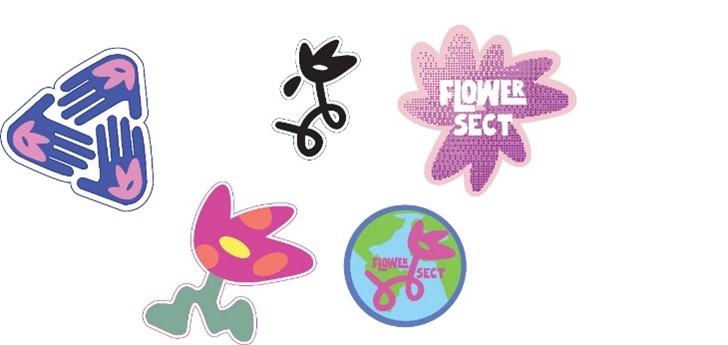 Flowersect Sticker