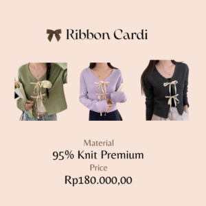 Ribbon Cardi