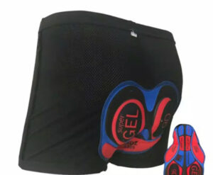 3D - Celana sepeda Gel pad hitam coolmax pro size S dan L