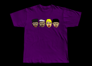 Farothang - Baju t shirt ungu