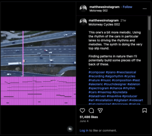 Contoh Karya Data-Driven Art oleh @matthewsinstagram https://www.instagram.com/reel/DKeeIv-NAQs/