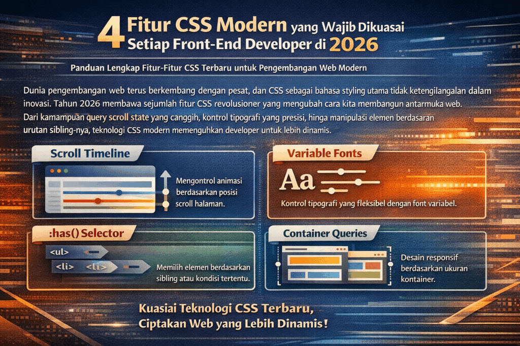 4 Fitur CSS Modern 2026 – binus-digital