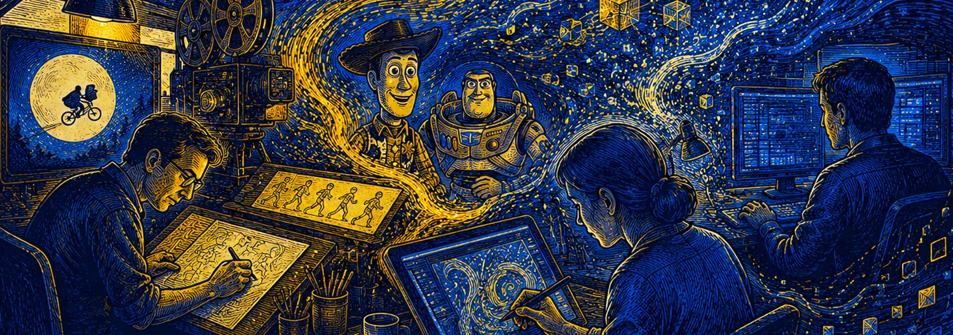 Tron, Toy Story dan Gen-AI. Membincang Soal Authorship dan Kreativitas Manusia.