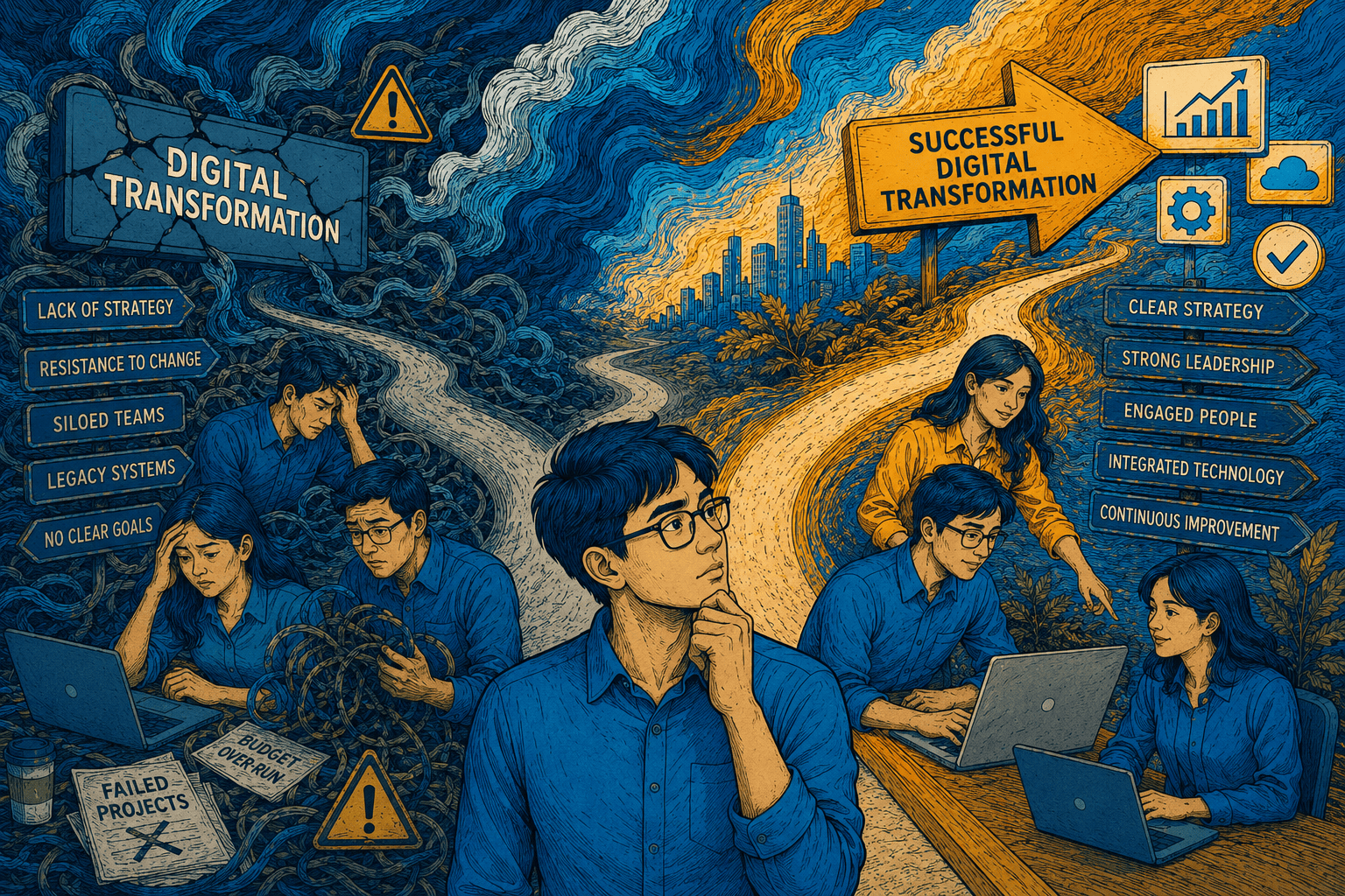 Mengapa Sebagian Besar Transformasi Digital Gagal (dan Bagaimana Cara Menghindarinya)?