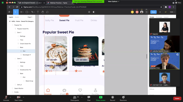 Familia de Scientia Belajar Designing UI/UX with Figma Workshop – Binus ...