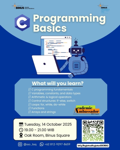 C Programming Basics – Binus Square