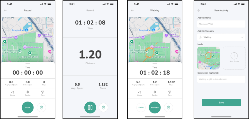 TreeMiles : Aplikasi gamifikasi yang menghubungkan gaya hidup sehat dengan aksi lingkungan.