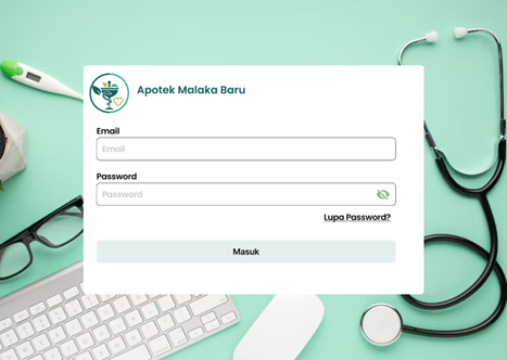 Webiste Pengembangan Apotek Malaka Baru