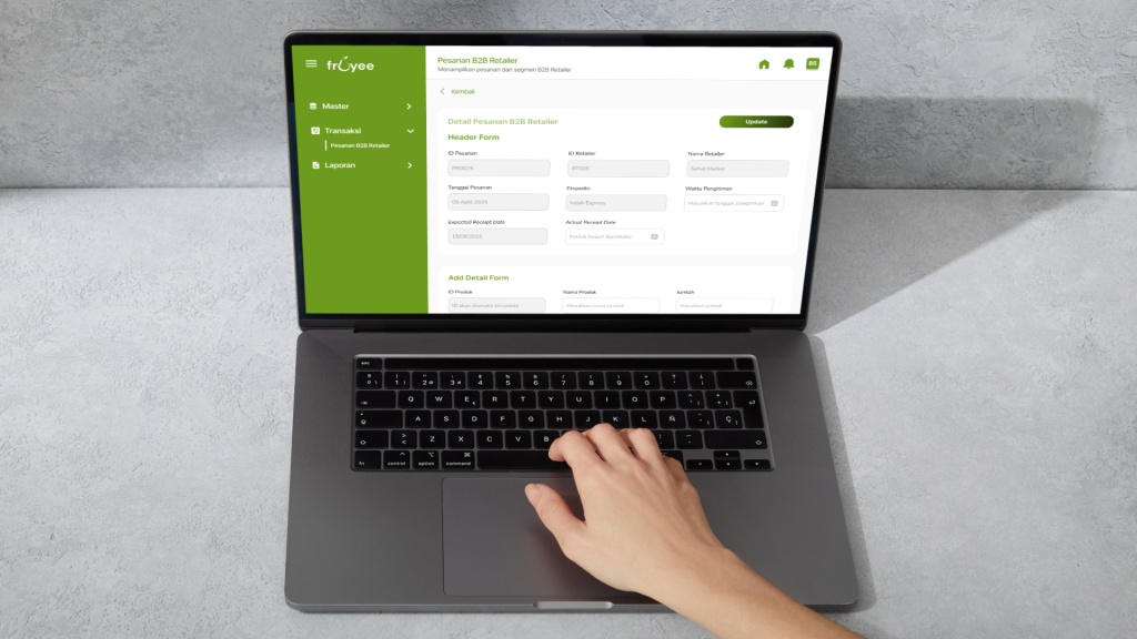 Sistem informasi pengendalian persediaan bahan baku berbasis website 