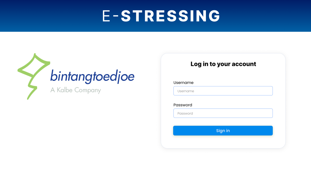 Sistem Informasi E-Stressing