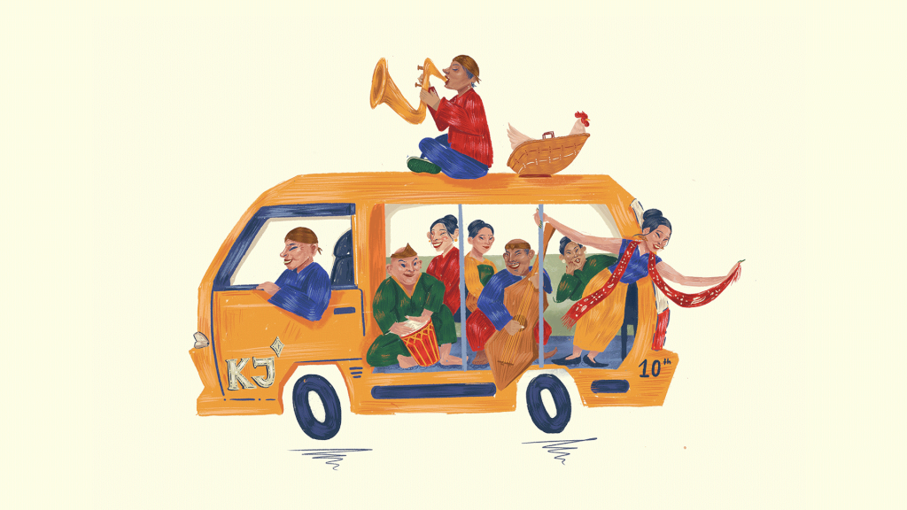 KAMPOENG JAZZ Illustration
