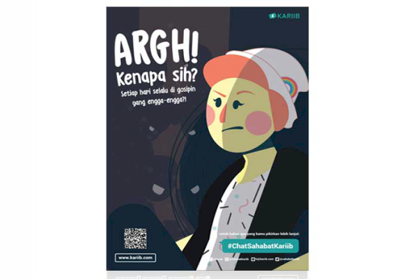 Final Project: Advertising Campaign for KARIIB : PLATFORM KONSULTASI PSIKOLOGI ONLINE 