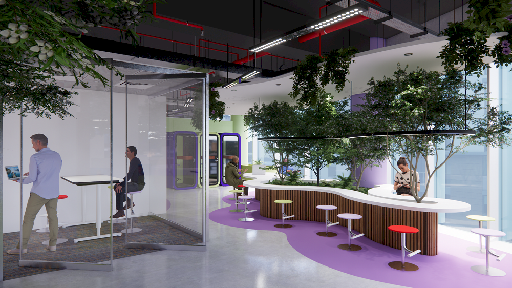 Digitarian Rainforest Office