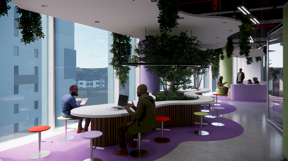 Digitarian Rainforest Office