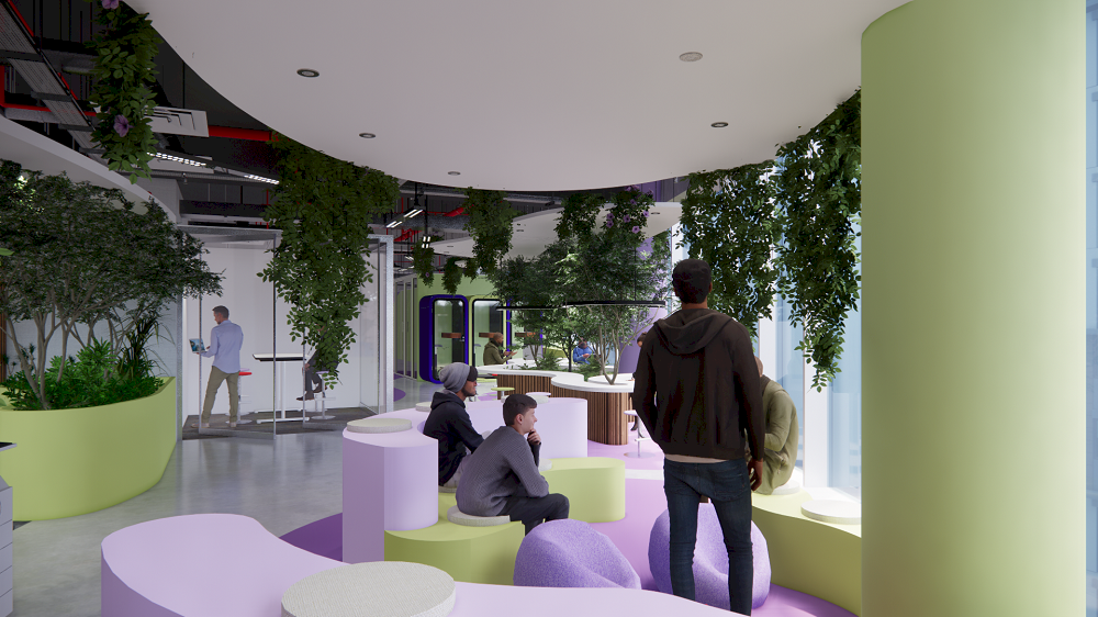 Digitarian Rainforest Office